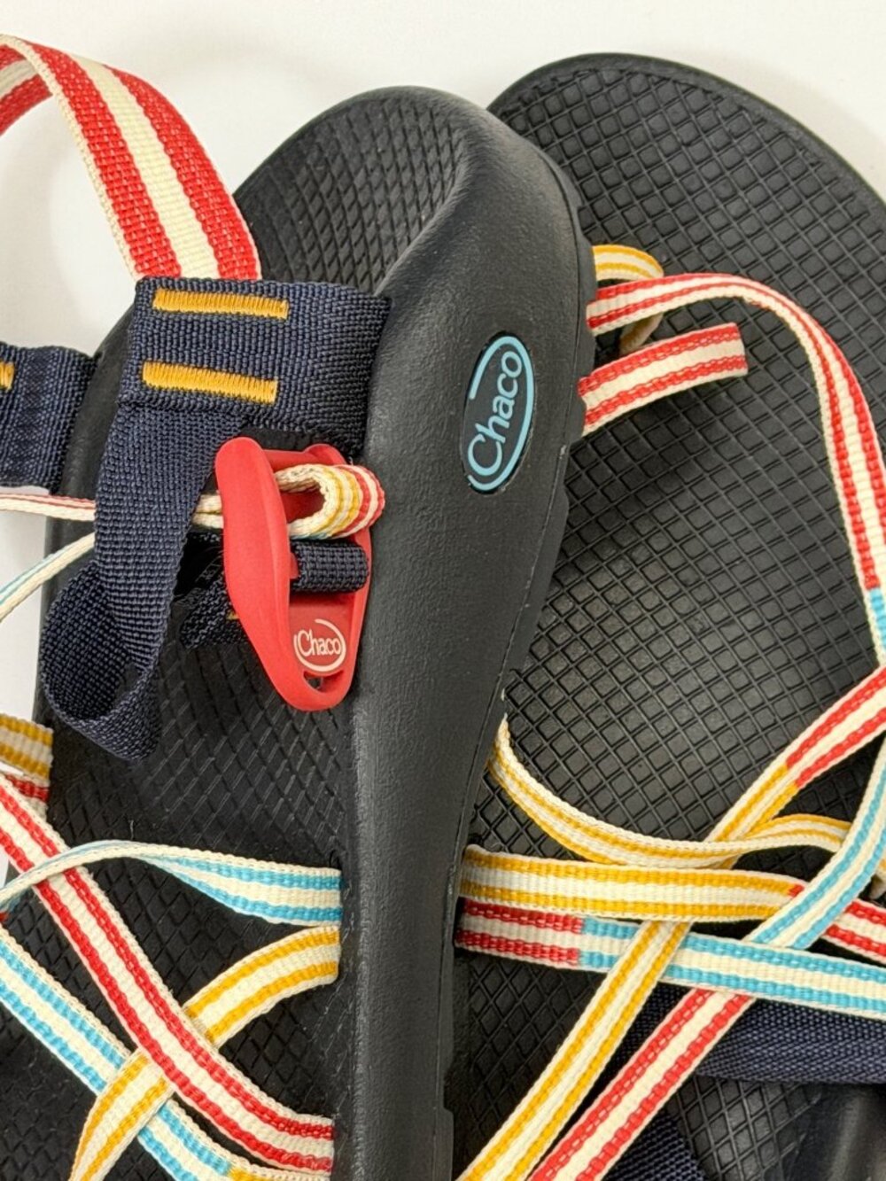 NWB Chaco ZX2 Classic Sandals Women’s Size 8 Vary Primary Marine Multi Color - Picture 5 of 6